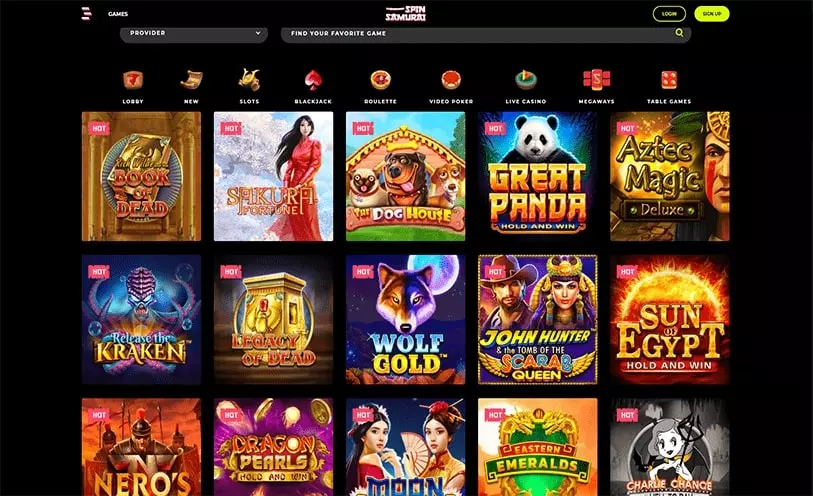 Spin Samurai Casino Review - image 3