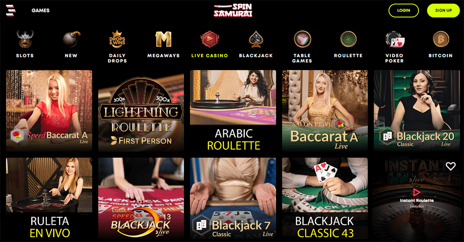 Spin Samurai Casino Review - image 5