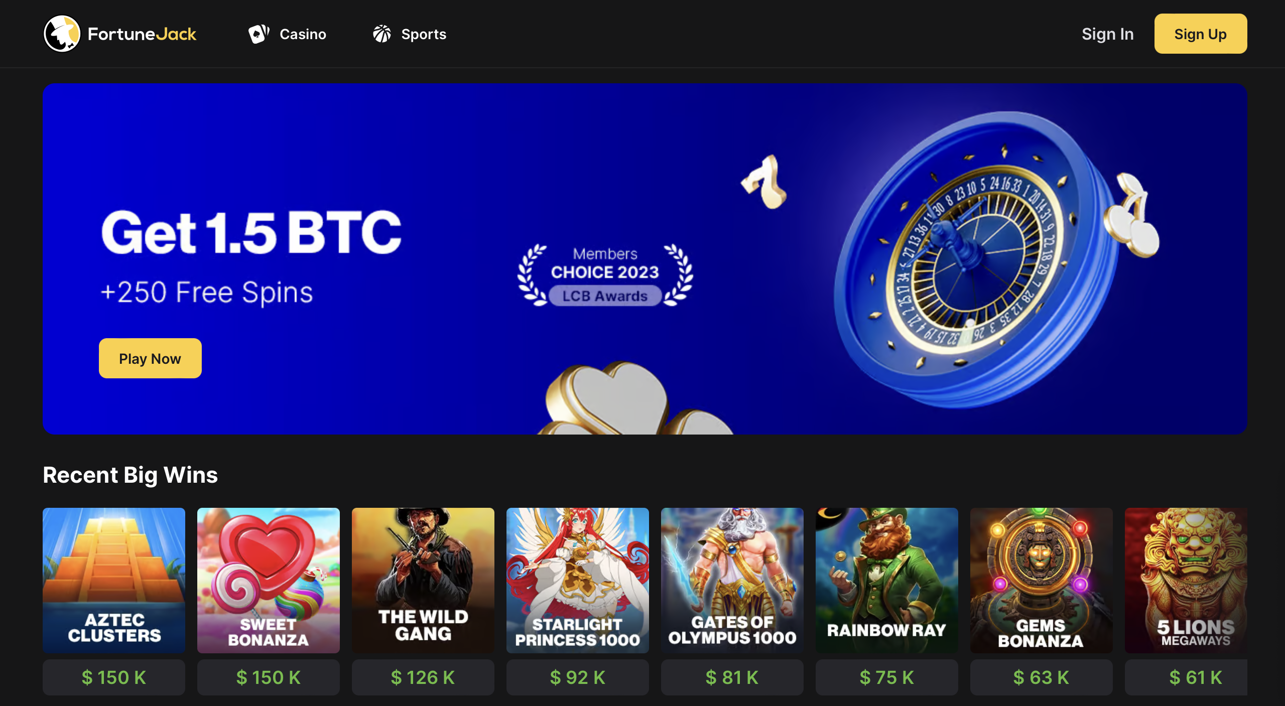 FortuneJack Casino Review - image 1